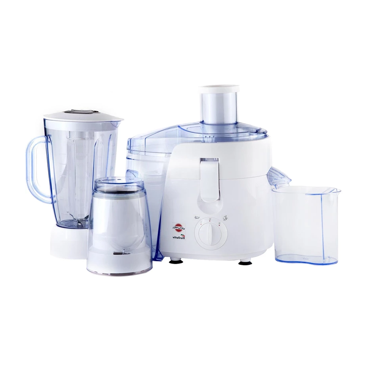 آبمیوه گیری سه کاره پارس خزر  با پارچ شیشه ای مدل VitaFruit