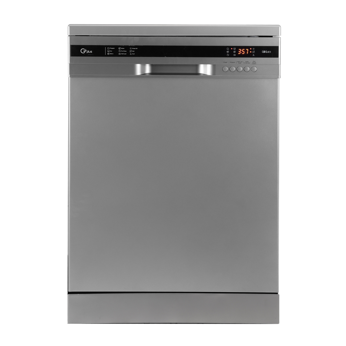 ماشین ظرفشویی جی پلاس 13 نفره مدل GDW-N1362S-نقره‌ای