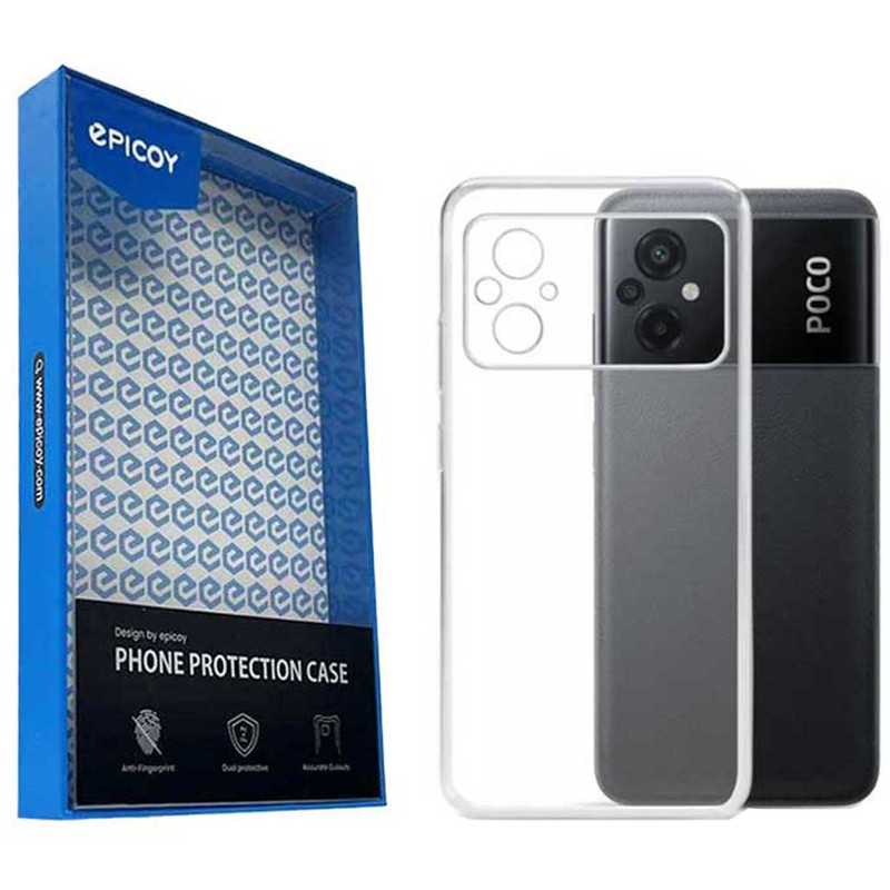 کاور گوشی موبایل پوکو M5 4G اپیکوی مدل Transparent Clear-بی رنگ کاور گوشی موبایل پوکو M5 4G اپیکوی مدل Transparent Clear-بی رنگ
