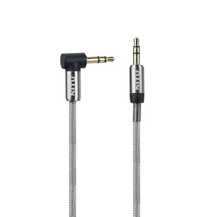 کابل AUX نیتو مدل AUX CABLE AUX013 طول 1.2 متر-نقره‌ای