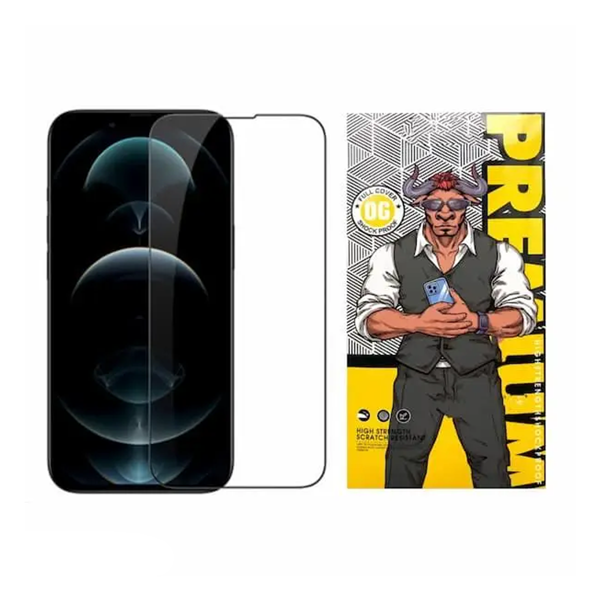 گلس گوشی اپل iPhone 13 اوجی مدل شیشه ای فول چسب 9H گلس گوشی اپل iPhone 13 اوجی مدل شیشه ای فول چسب 9H