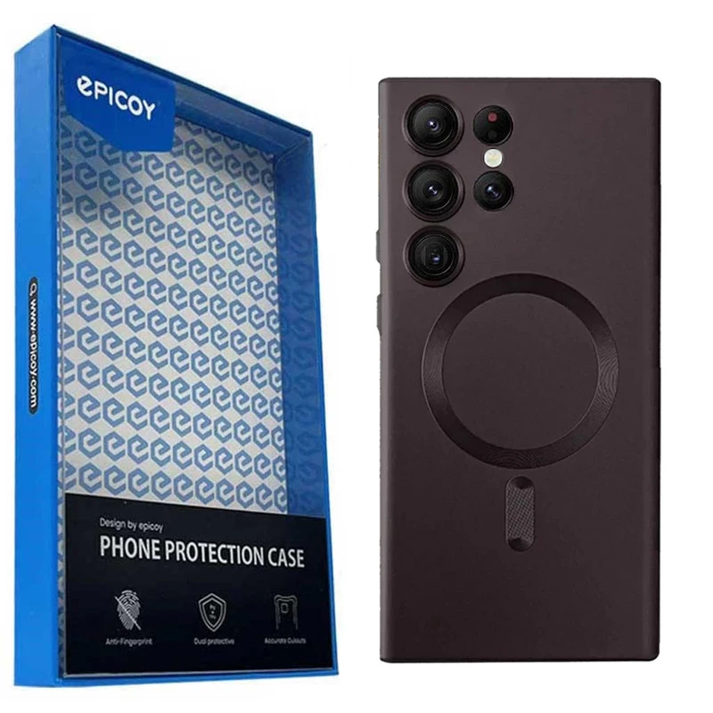 کاور گوشی سامسونگ Galaxy S24 Ultra اپیکوی مدل Matte-MagSafe-سفید