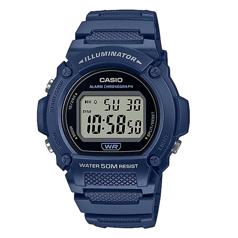 ساعت دیجیتال مردانه کاسیو مدل W-219H-2AVDF-سرمه‌ای