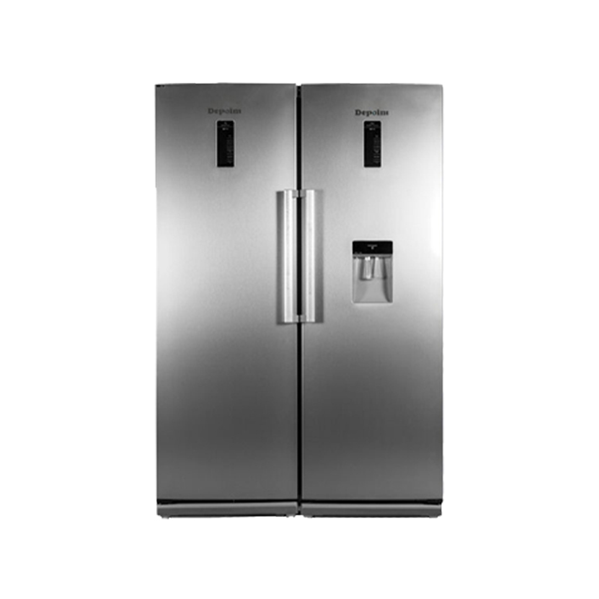 یخچال فریزر دوقلو دیپوینت 40 فوت مدل D5E-نقره‌ای