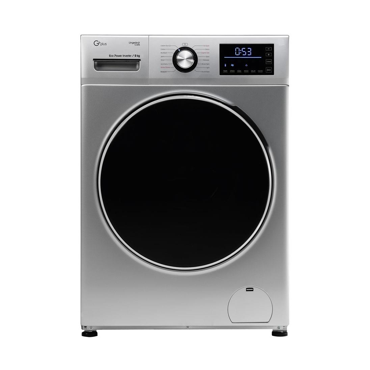 ماشین لباسشویی جی پلاس 9 کیلویی مدل GWM-P9341T