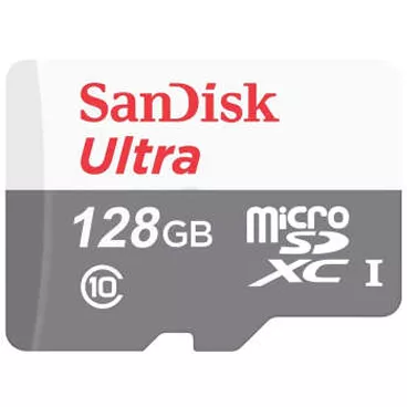 کارت حافظه microSDXC سن دیسک مدل Ultra کلاس 10 استاندارد UHS-I U1 سرعت 100MBps ظرفیت 128 گیگابایت-طوسی