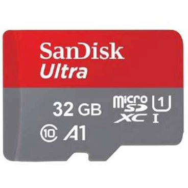  کارت حافظه microSDHC سن دیسک مدل Ultra کلاس 10 استاندارد UHS-I A1 سرعت 120MBps ظرفیت 32 گیگابایت	-طوسی