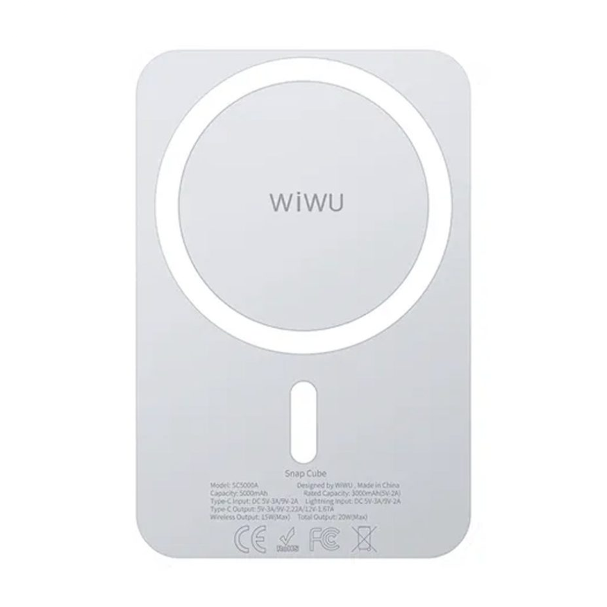 پاوربانک ویوو مدل Portable Charger Magnetic Wireless ظرفیت 5000 میلی آمپر ساعت