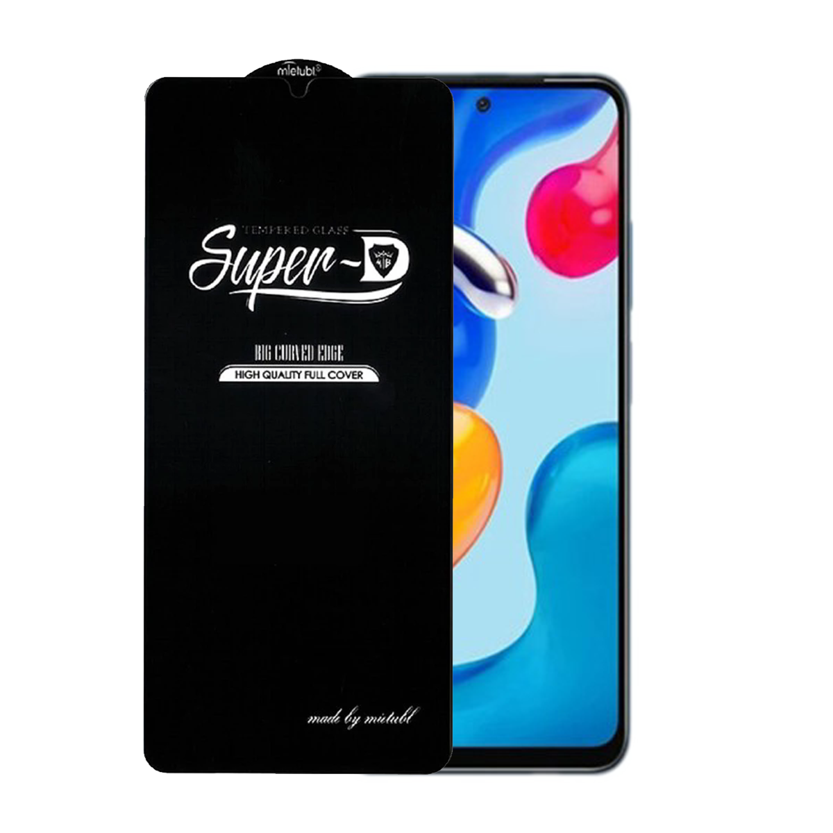 محافظ صفحه نمایش Super D مناسب برای گوشی موبایل شیائومی Redmi Note 11s	-بی رنگ شفاف