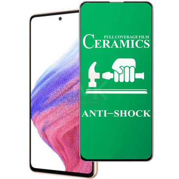  محافظ صفحه نمایش سرامیکی شفاف مناسب برای گوشی سامسونگ Galaxy A53-بی رنگ شفاف