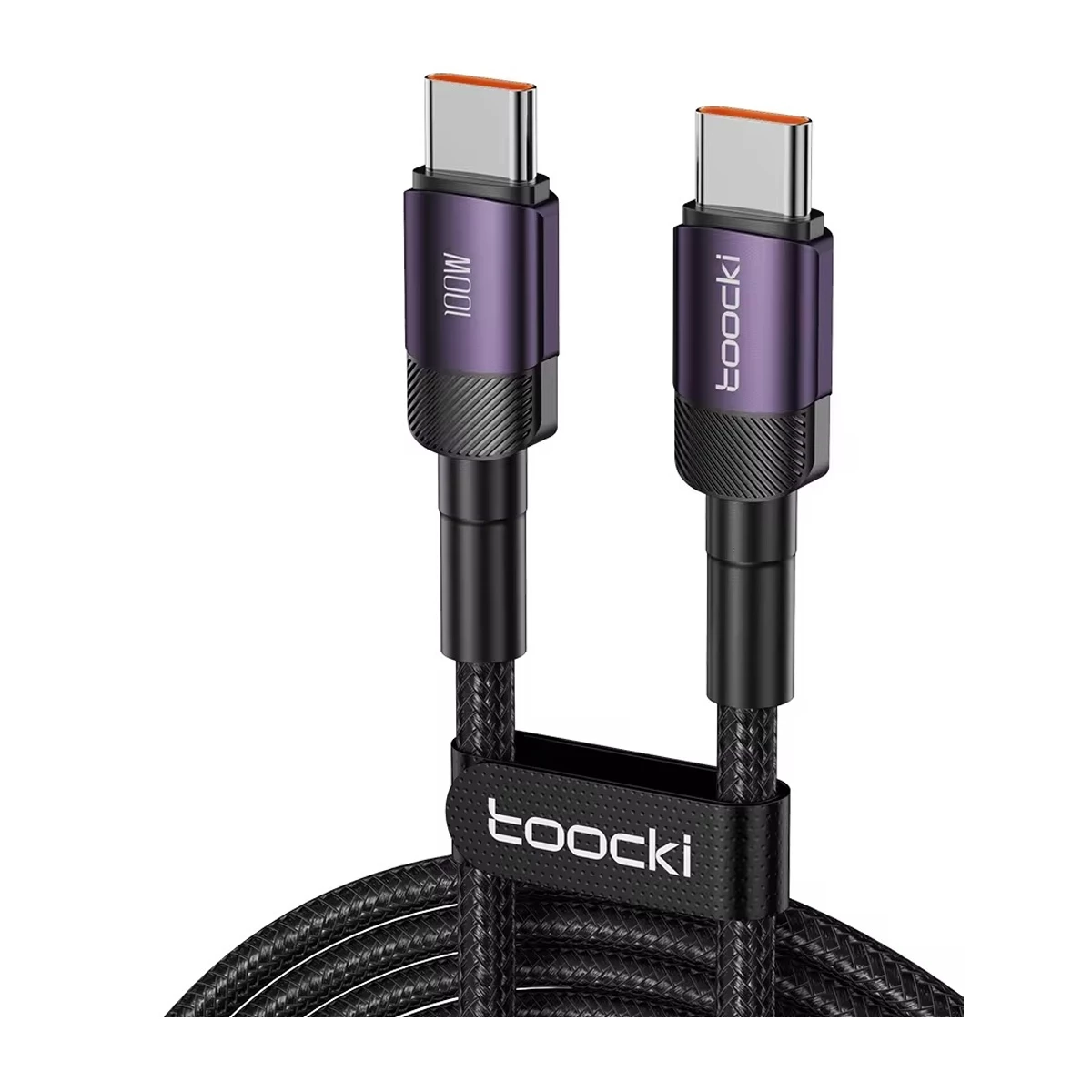 کابل دو سر تایپ سی توکی مدل TQ-X12 طول 1 متر-سبزآبی