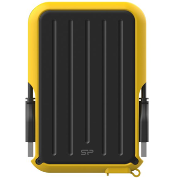  هارد اکسترنال سیلیکون پاور مدل Armor A66 ظرفیت 1 ترابایت-زرد