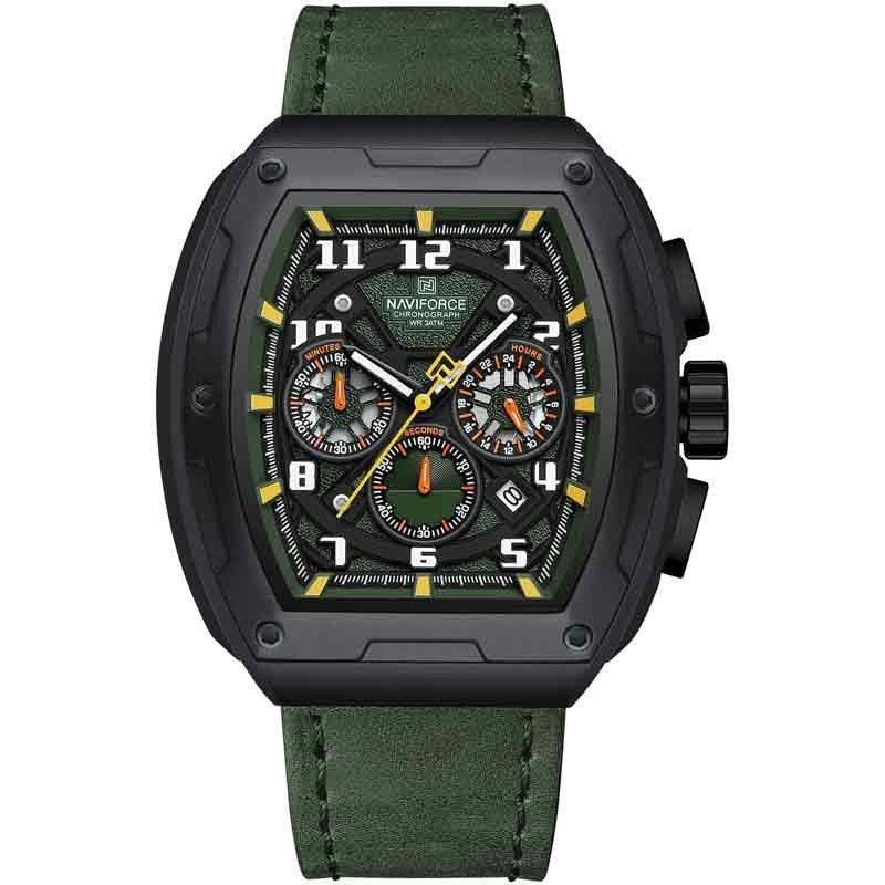 ساعت مچی مردانه نیوی فورس مدل NF8053 GR BK