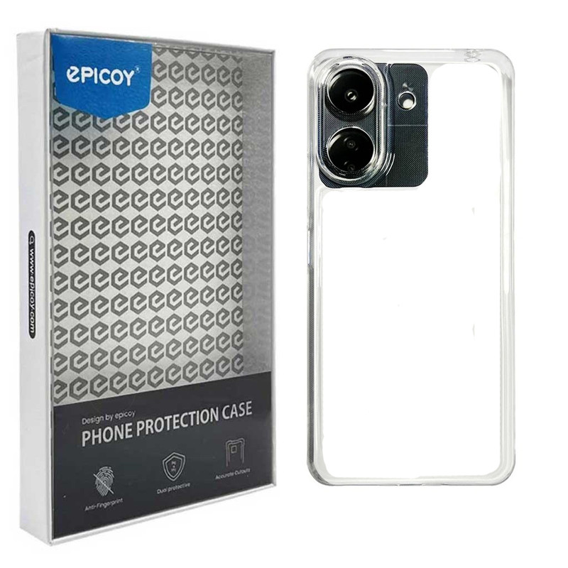 کاور گوشی شیائومی Redmi 13C 4G - Poco C65 اپیکوی مدل Transparent Clear