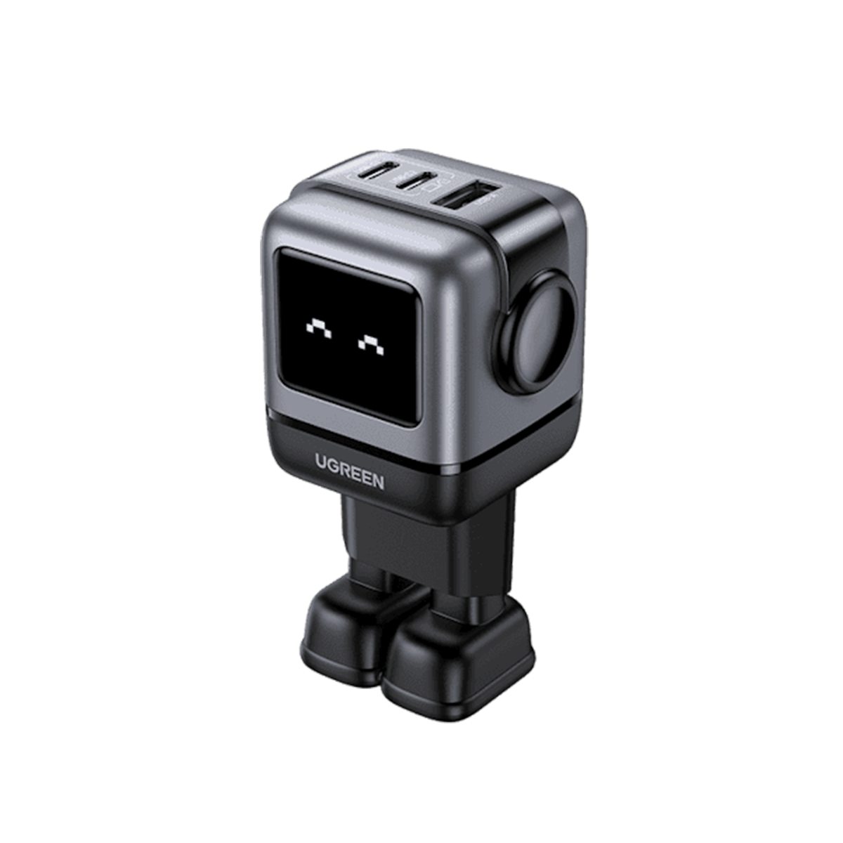 شارژر دیواری یوگرین مدل Nexode Pro CD361  توان 65 وات همراه با کابل USB-A -خاکستری