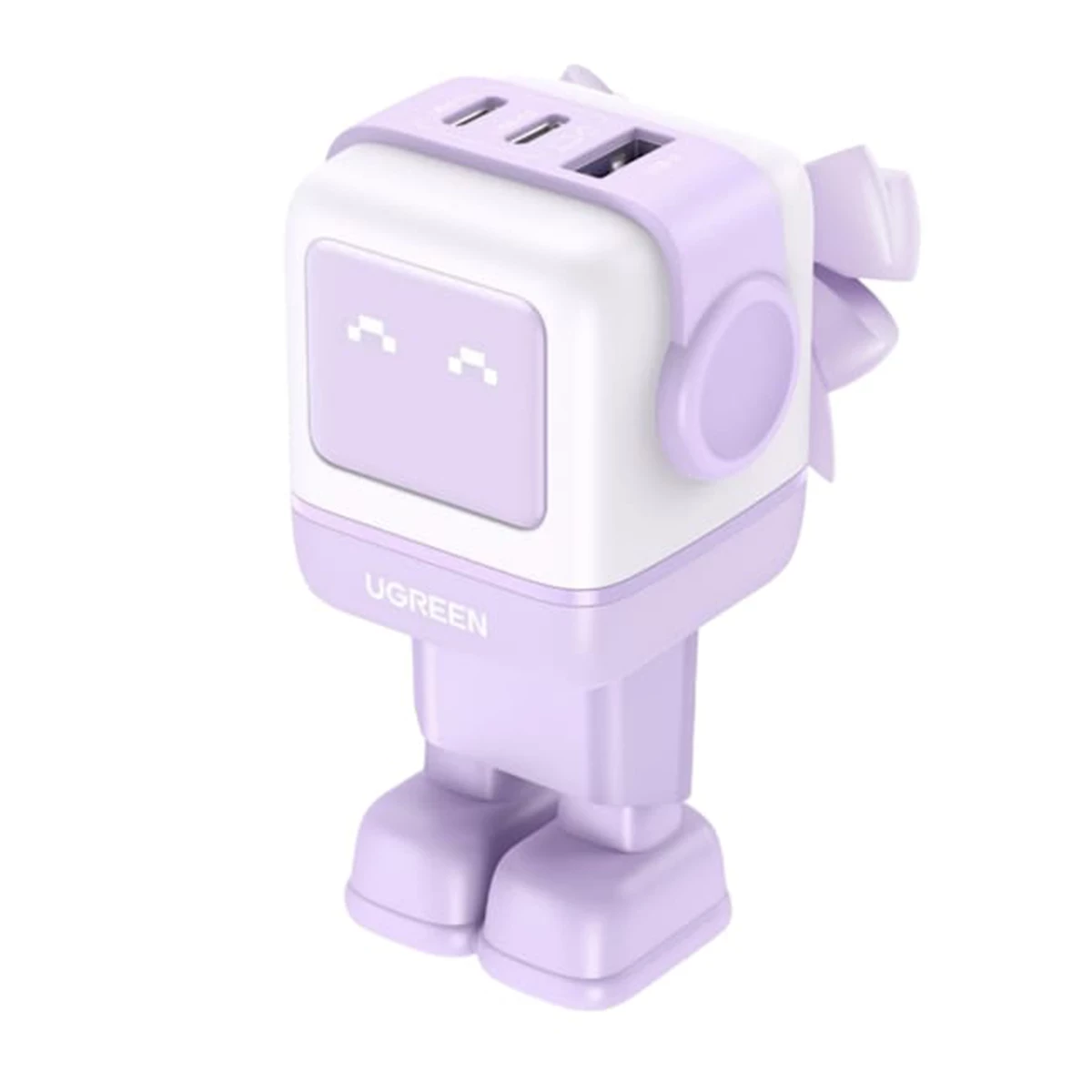 شارژر دیواری یوگرین مدل Nexode RG CD361 توان 65 وات-آبی صورتی