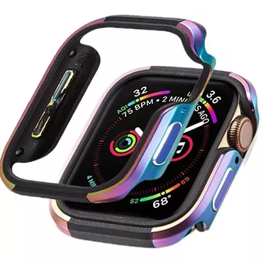  کاور اپل واچ کی دوو مدل DEFENDER مناسب برای اپل واچ سری 7 (41mm)  -آبی روشن