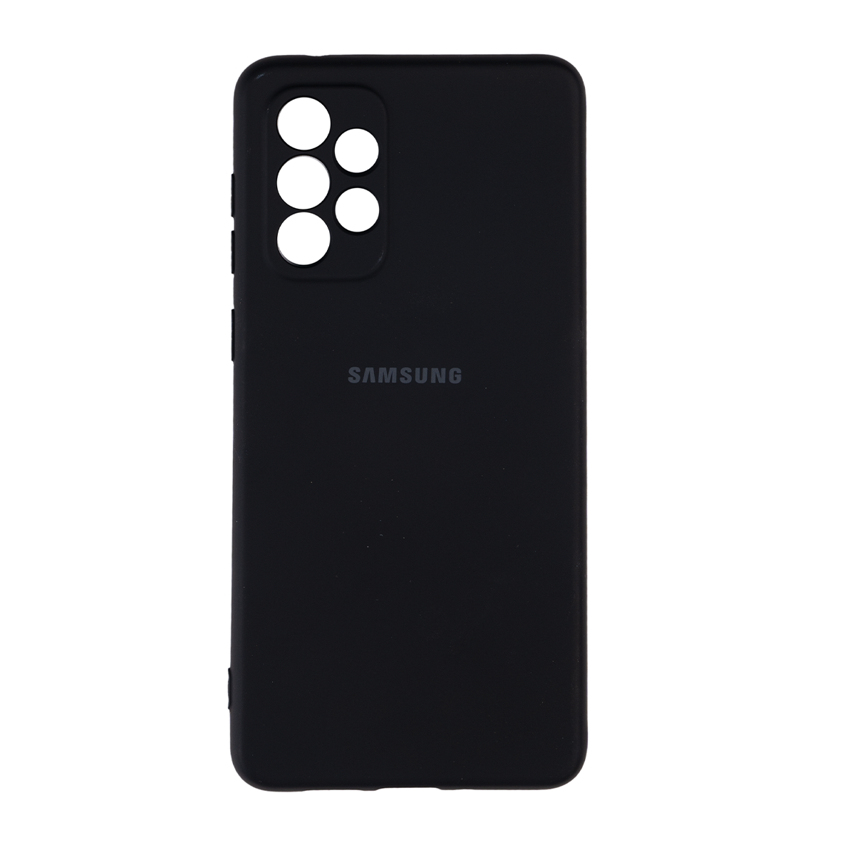  کاور سیلیکونی محافظ لنزدار مناسب برای گوشی موبایل سامسونگ مدل Galaxy A73-مشکی