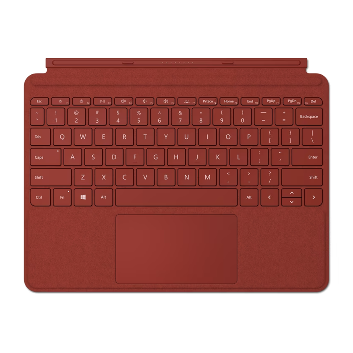 کیبورد تبلت مایکروسافت مناسب برای تبلت سرفیس گو-قرمز