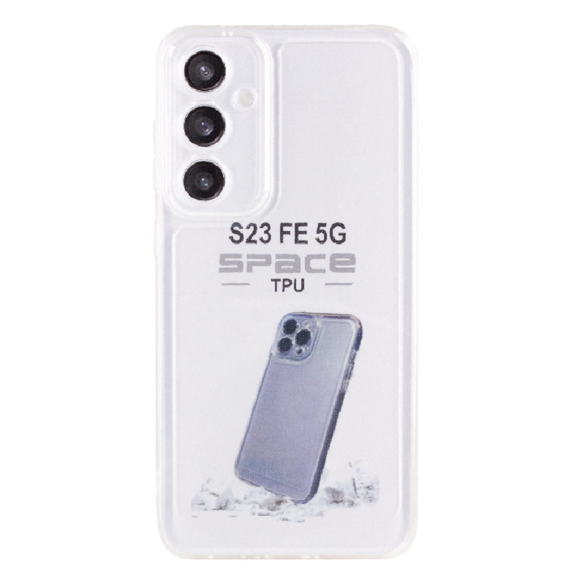 کاور گوشی سامسونگ Galaxy S23 FE 5G زیفرند مدل ژله ای-بی رنگ شفاف کاور گوشی سامسونگ Galaxy S23 FE 5G زیفرند مدل ژله ای-بی رنگ شفاف