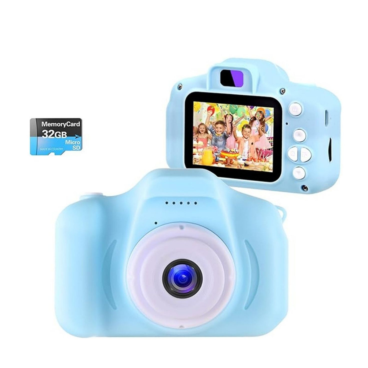 دوربین عکاسی مدل c6 همراه با کارت حافظه 32 گیگابایت-آبی دوربین عکاسی مدل c6 همراه با کارت حافظه 32 گیگابایت-آبی