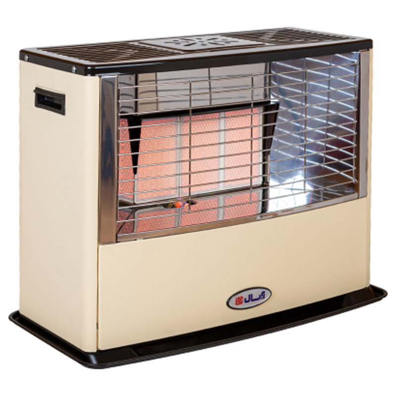 بخاری گازی آبسال مدل هوشمند کد 405-مشکی