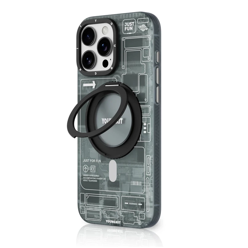 کاور یانگ کیت مدل Futuristic 360° مناسب برای گوشی موبایل اپل iphone 16pro