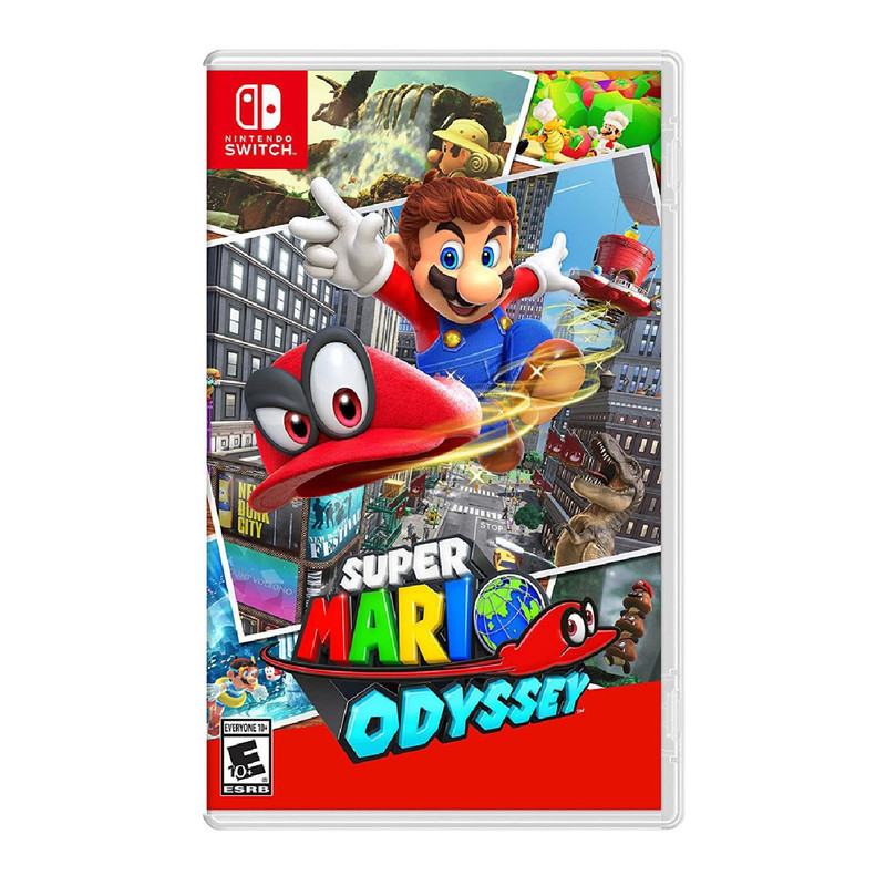 بازی سوپر ماریو Super Mario Odyssey برای Nintendo switch-چند رنگ 