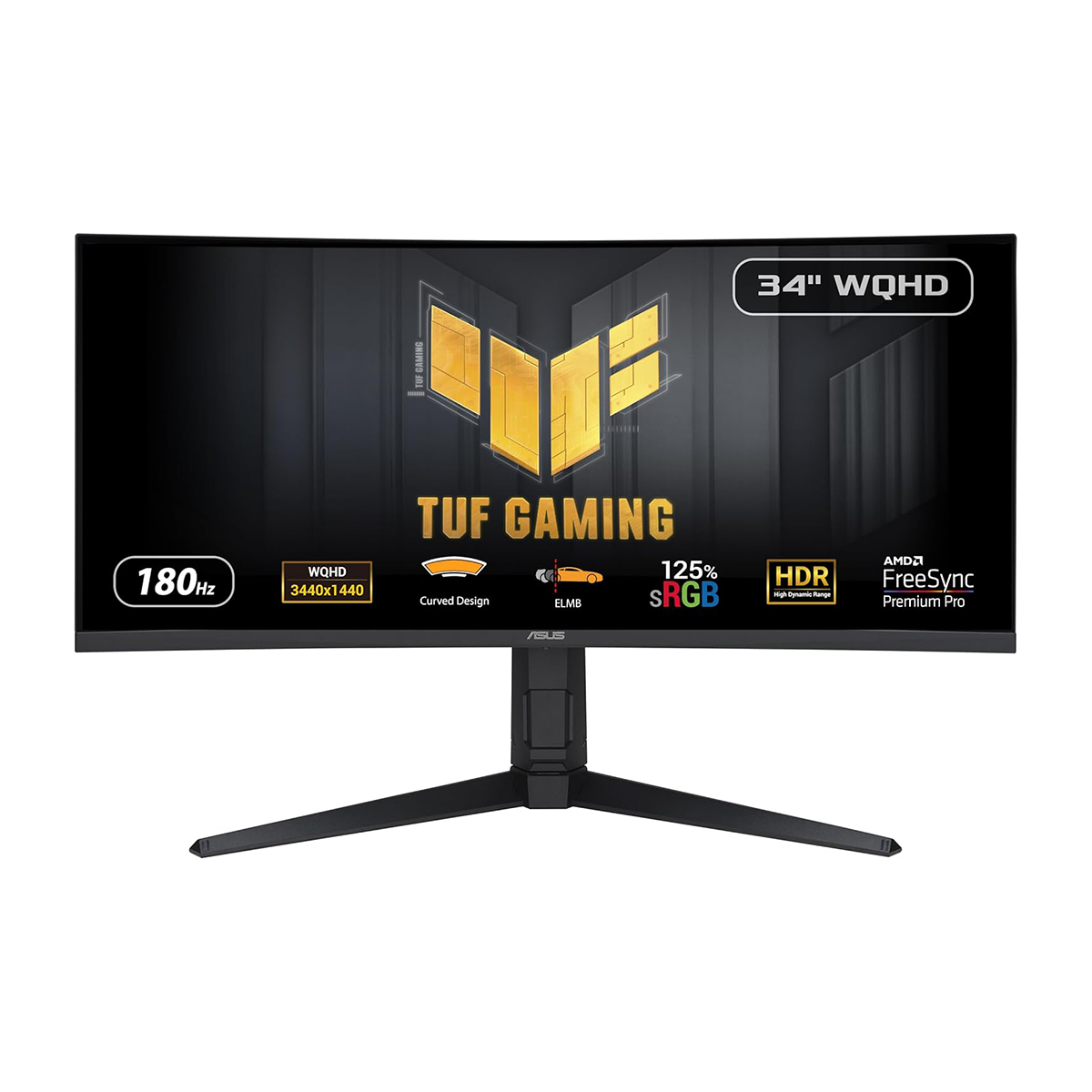 مانیتور گیمینگ ایسوس مدل TUF Gaming VG34VQL3A سایز 34 اینچ مانیتور گیمینگ ایسوس مدل TUF Gaming VG34VQL3A سایز 34 اینچ