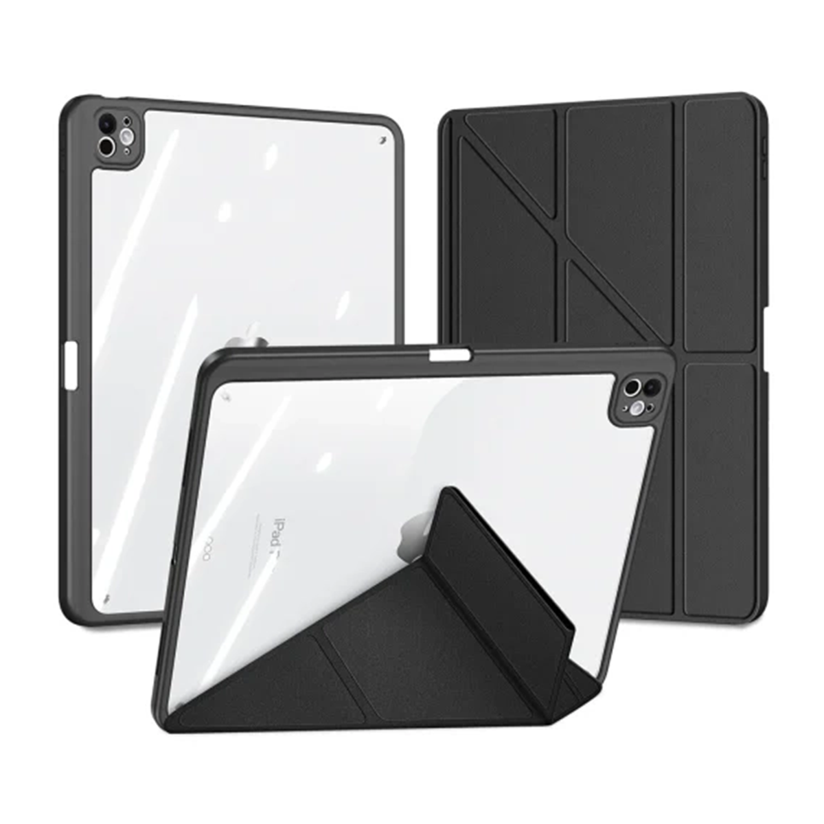 کاور تبلت اپل iPad Pro ۱۳ 2024 دوکس دوکیس مدل Magi-مشکی