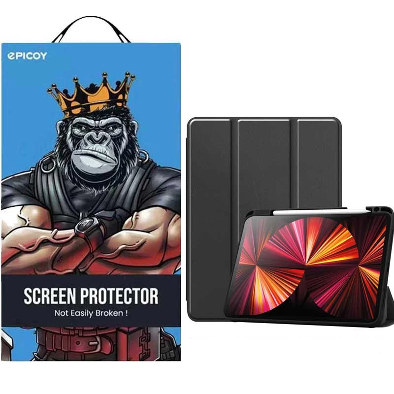 کیف کلاسوری تبلت اپل iPad Pro 11 2022-2021-2020-2018 اپیکوی مدل Smart-طلایی