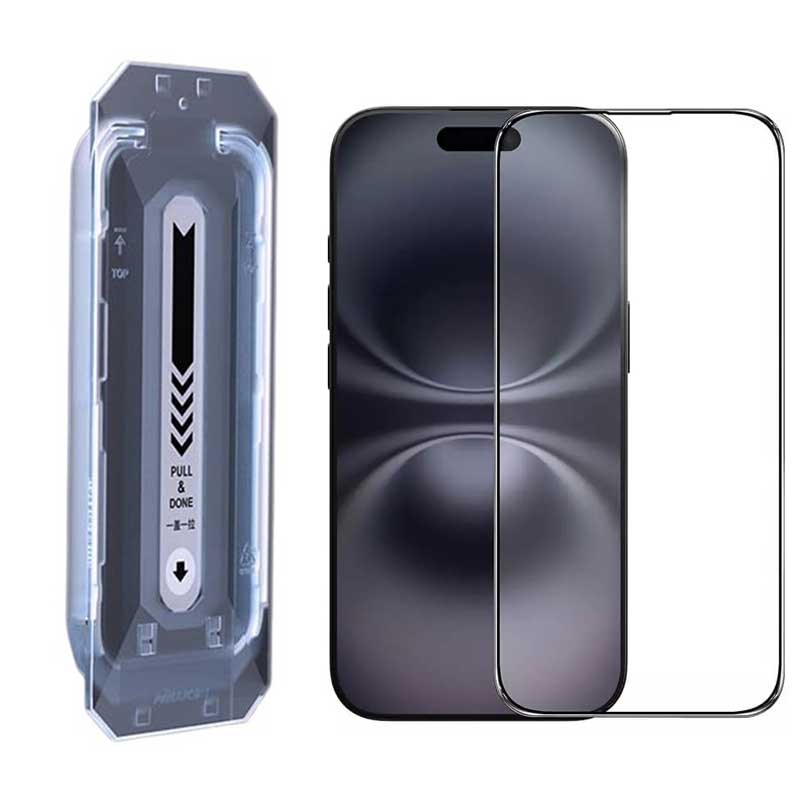 محافظ صفحه نمایش نیلکین مدل CP Plus Pro مناسب برای گوشی موبایل اپل iPhone 16 به همراه کیت نصب محافظ صفحه نمایش نیلکین مدل CP Plus Pro مناسب برای گوشی موبایل اپل iPhone 16 به همراه کیت نصب