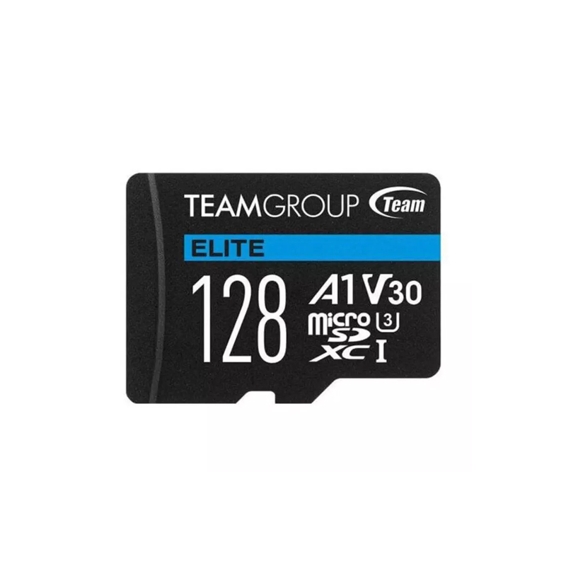 کارت حافظه microSDXC تیم گروپ مدل ELITE کلاس 10 استاندارد UHS-I U3 سرعت 100MBps ظرفیت 128 گیگابایت