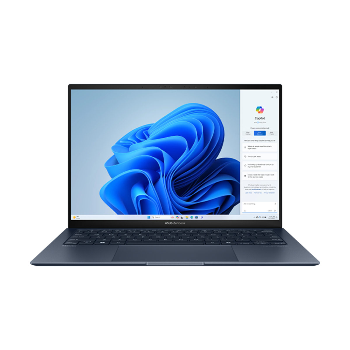 لپ تاپ ایسوس 14 اینچی مدل Zenbook 14 OLED UX3405MA Ultra 5 125H 16GB 512GB