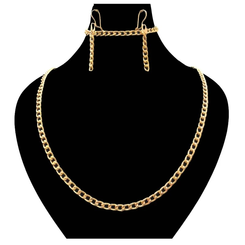 سرویس طلا زنانه طرح کارتیه قو طلایی -10.60