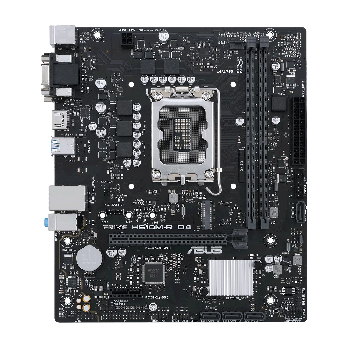 مادربرد ایسوس مدل PRIME H610M-R D4 SI