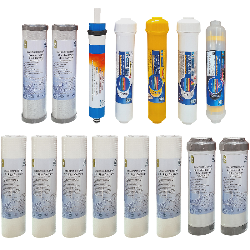 فیلتر دستگاه تصفیه آب نور مدل نشاط بسته 15 عددی-سفید