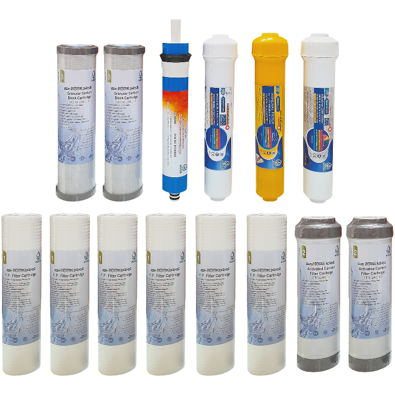 فیلتر دستگاه تصفیه آب نور مدل نشاط بسته 14 عددی-سفید