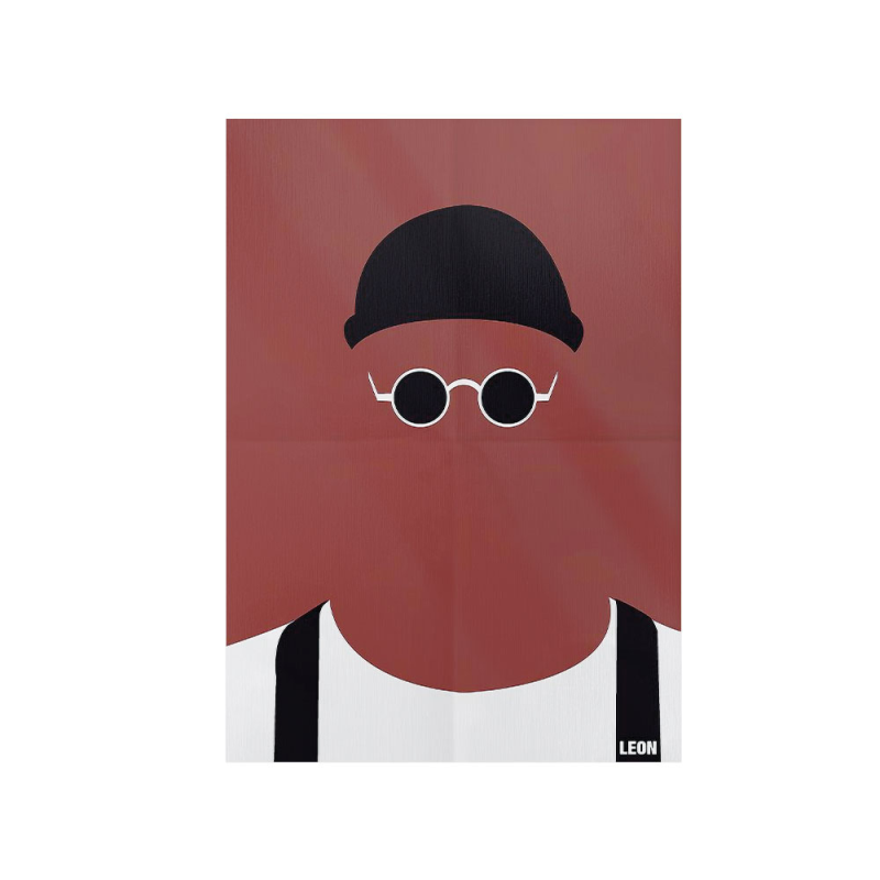 متال پوستر مستر پیکد طرح لئون Leon کد PCD-MB1113