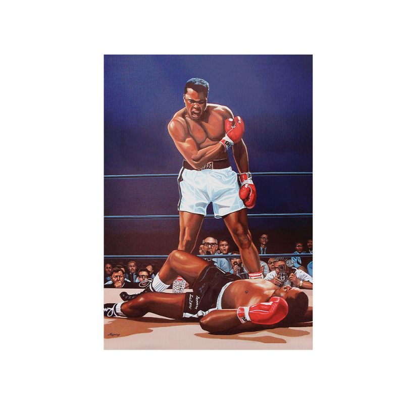 متال پوستر مستر پیکد طرح محمدعلی کلی کد PCD-MB1102 متال پوستر مستر پیکد طرح محمدعلی کلی کد PCD-MB1102