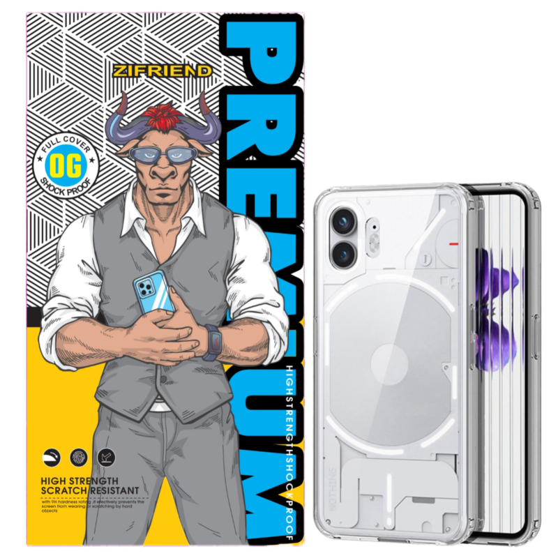 کاور گوشی ناتینگ فون 2 زیفرند مدل ژله ای 