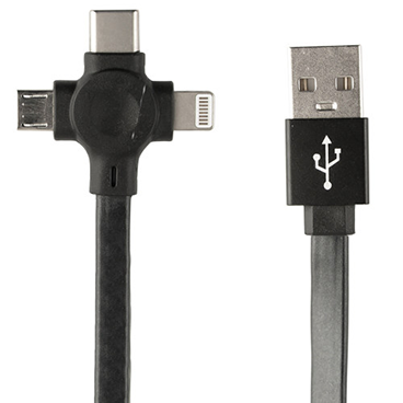  کابل 1 به 3 پرووان مدل PCC365R طول 1 متر-مشکی