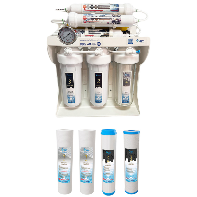 دستگاه تصفیه کننده آب اس اس وی مدل UltraPro M X1000 به همراه فیلتر
