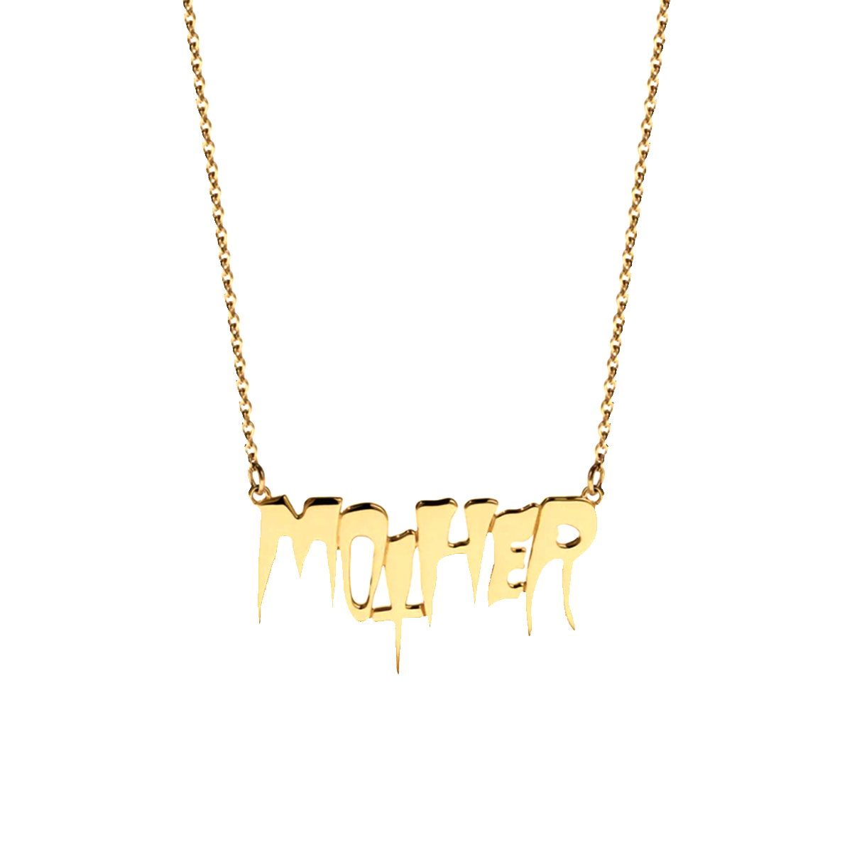 زنجیر طلا زنانه طرح مادر قو طلایی-1.00