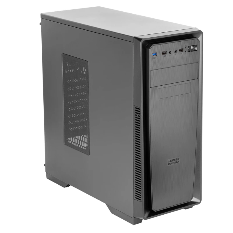 کیس کامپیوتر گرین مدل PARSA-مشکی کیس کامپیوتر گرین مدل PARSA-مشکی