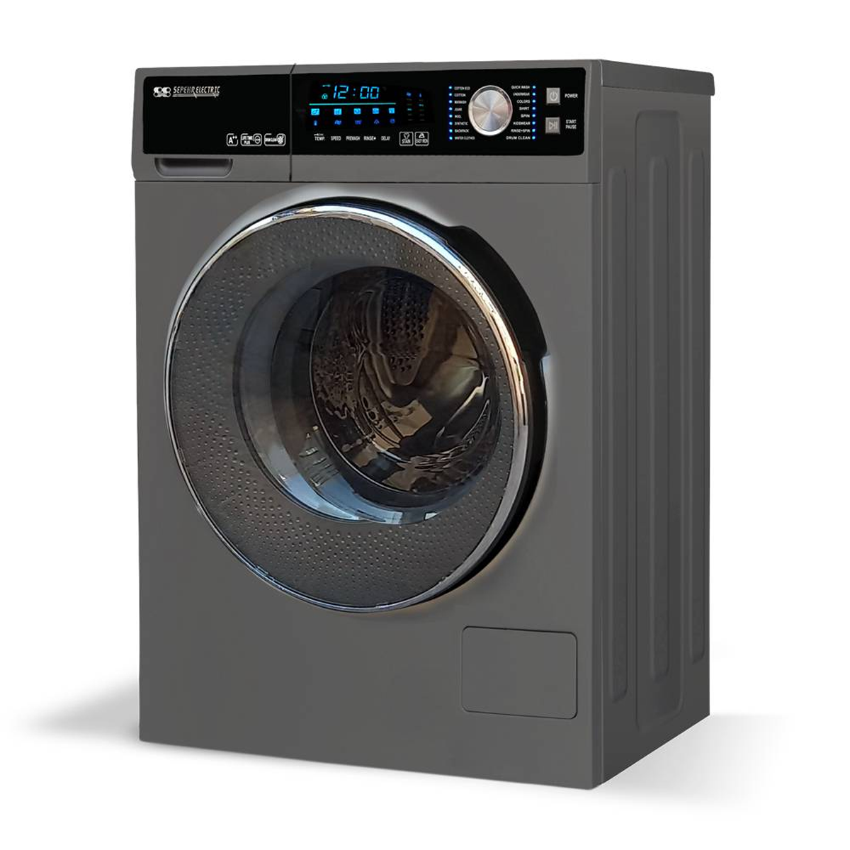 ماشین لباسشویی سپهر الکتریک 8 کیلویی مدل SE1281T