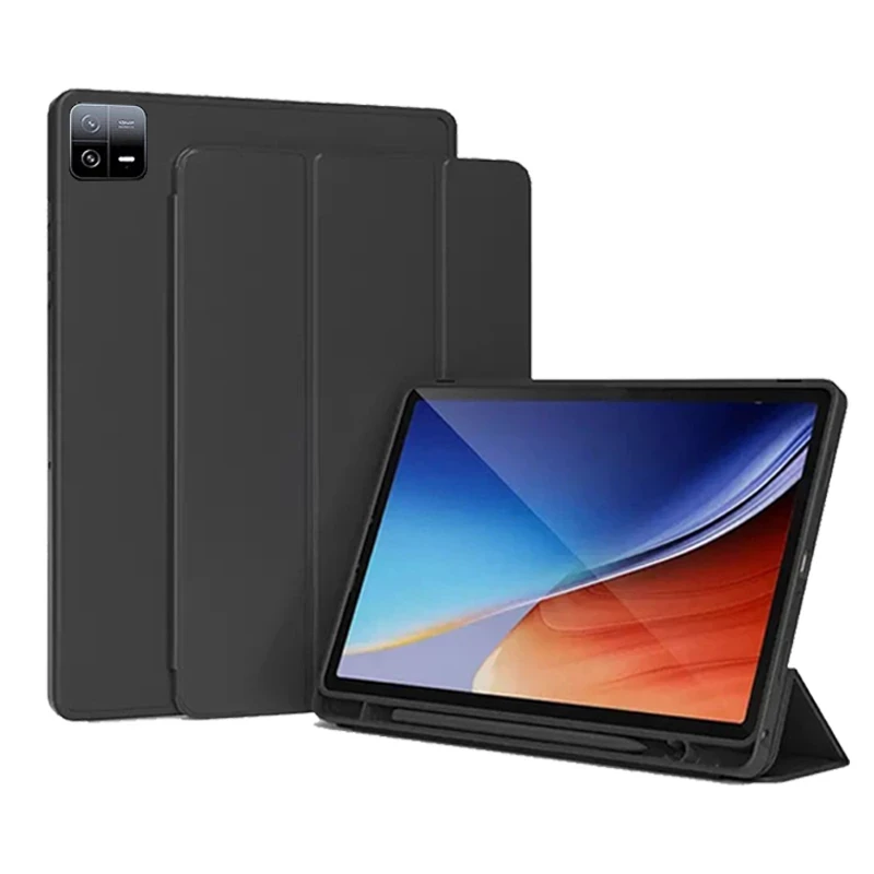 کیف کلاسوری تبلت شیائومی Pad 6- Pad 6 Pro اپیکوی مدل Smart-سبز