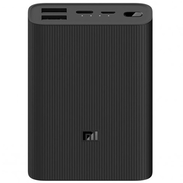 پاوربانک شیائومی مدل Mi Power Bank 3 Ultra Compact با ظرفیت 10000 میلی آمپر ساعت-مشکی