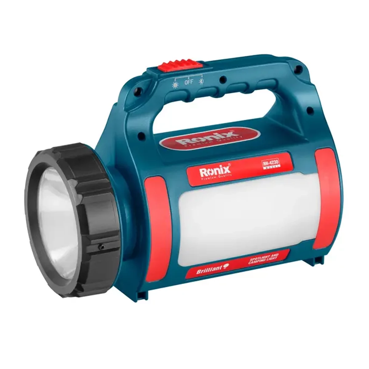 نورافکن دستی رونیکس مدل BRILIANT RH-4230-چند رنگ 