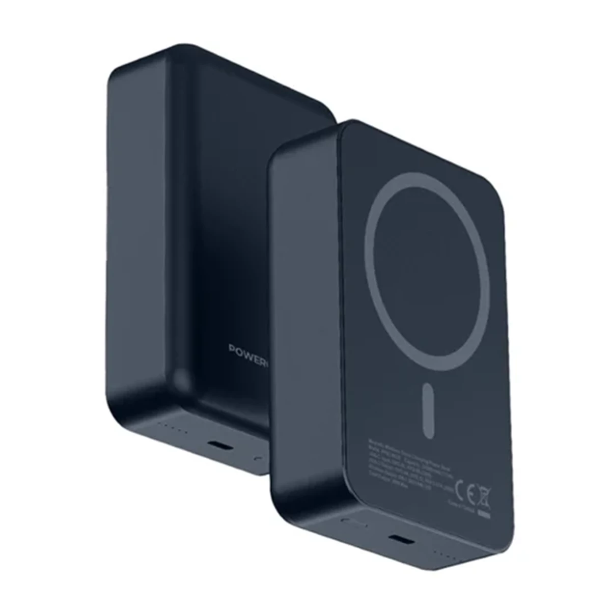 پاوربانک وایرلس پاورولوجی مدل PPBCHA33-GY ظرفیت 20000 میلی آمپر ساعت توان 15 وات-خاکستری تیره پاوربانک وایرلس پاورولوجی مدل PPBCHA33-GY ظرفیت 20000 میلی آمپر ساعت توان 15 وات-خاکستری تیره